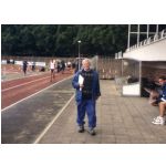 Kreismeisterschaften 2000: Reinhold Griebsch als Kampfrichter im Sachs-Stadion