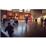 Fasching 2001: Training in der Kerschensteiner Schule