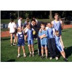 Herbstsportfest bei der DJK 2001: Laura und Fabian Rubey, Manuel Heurich, Maximilian Homann, Marcel Rubey, Noel Stein und Sebastian Mller