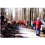 2002: Kreis-Waldlaufmeisterschaften 2002: Start der Schlerinnen: W12 - W15.