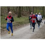 Kreis-Waldlaufmeisterschaften 2003: Gewinner des Hauptlaufes ber 5,6 km, Sandro Rink von der TG 48 Schweinfurt
