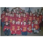 Weihnachtsfeier 2003: Die neuen T-Shirts