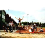 Alzenau 1997: Artur Brunnmeier beim Weitsprung